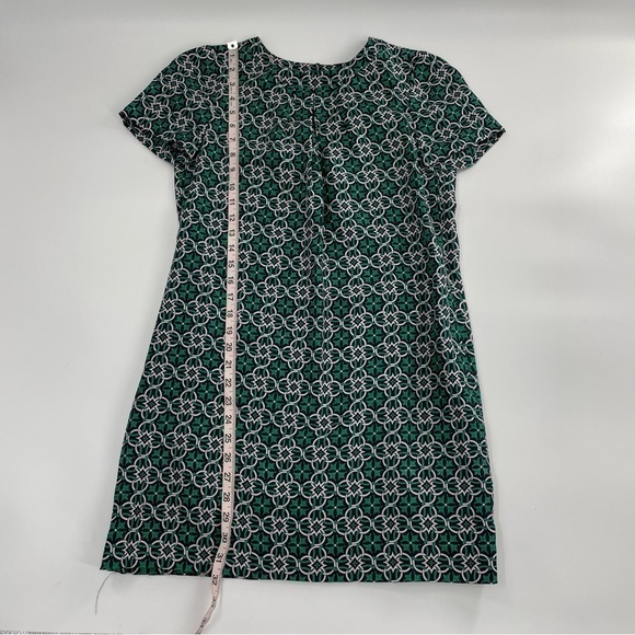 NWOT J. Crew 100% Silk Latticework Swoop Dress - Picture 5 of 11
